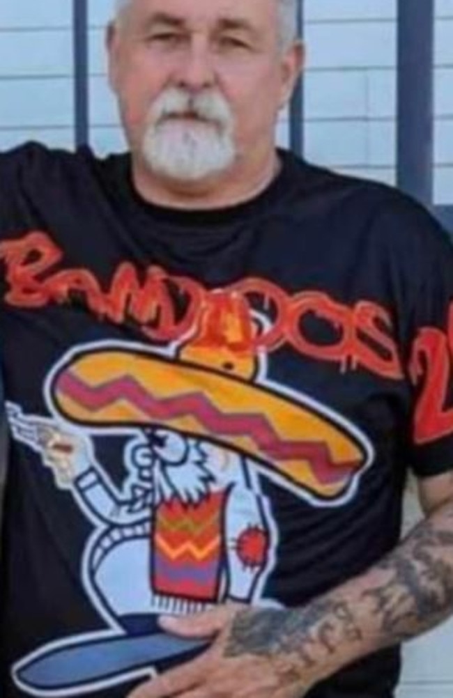 Peter Martin, also known as Bandido George, was killed when his Harley Davidson collided with an allegedly stolen SUV in Prospect.