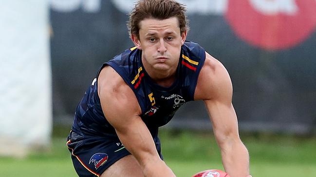 Crows midfielder Matt Crouch is ready to return to the field. Picture: Sarah Reed