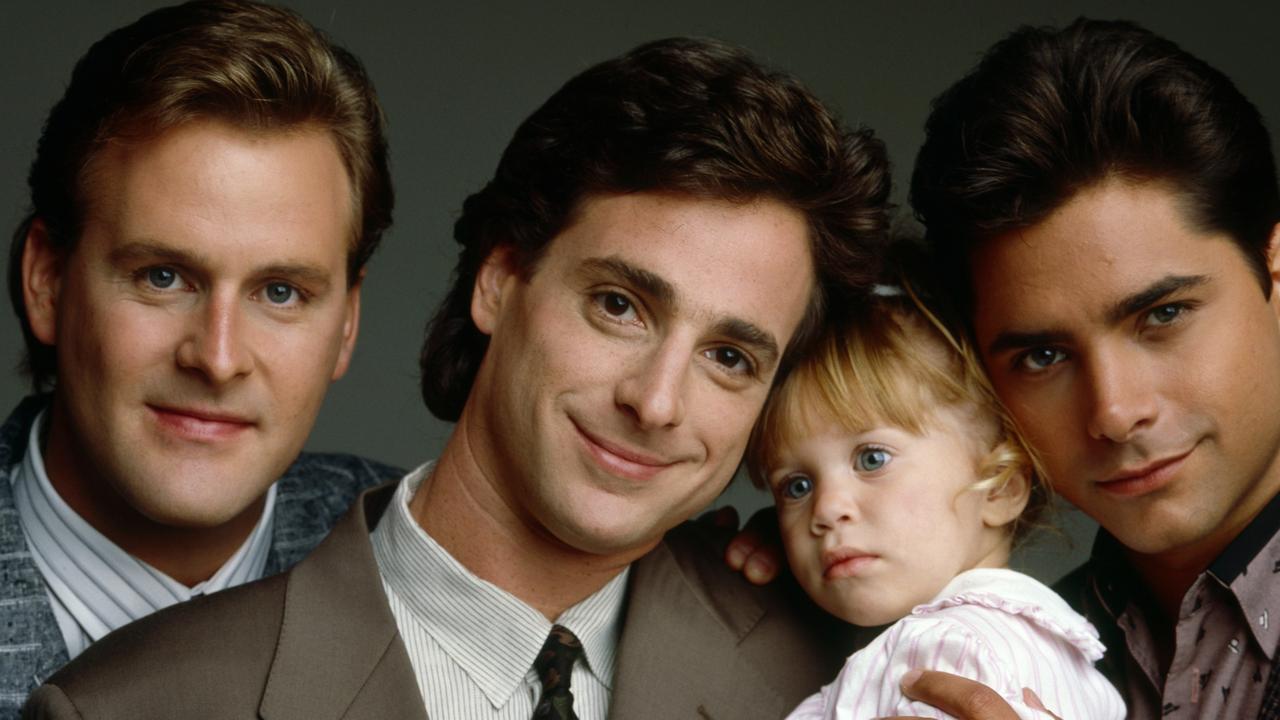 Dave Coulier, Bob Saget, Mary-Kate Olsen and John Stamos.