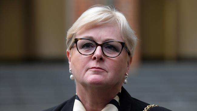 Senator Linda Reynolds claims she was defamed by Ms Higgins’ social media posts. Picture: NewsWire / Sharon Smith