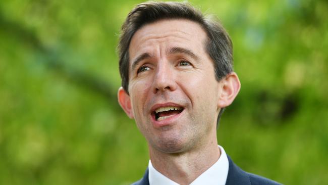 Education Minister Simon Birmingham. Picture: AAP