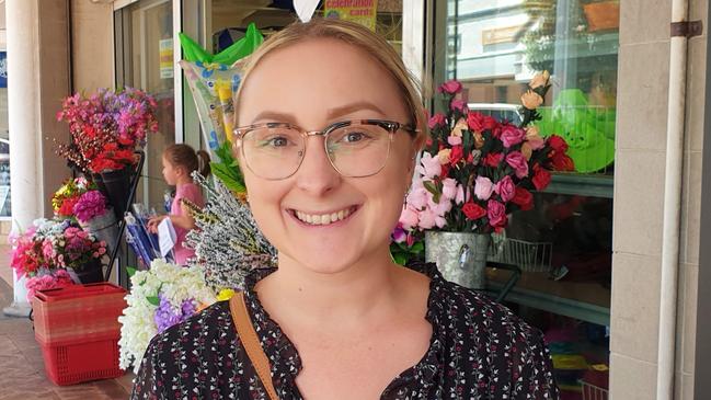 Swing voter Jess said her priority for the 2022 Federal Election was to see change in Australia's healthcare system. Picture Liam Beatty.