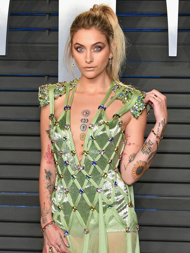 Paris Jackson raises eyebrows in an unusual number. Picture: Dia Dipasupil/Getty Images