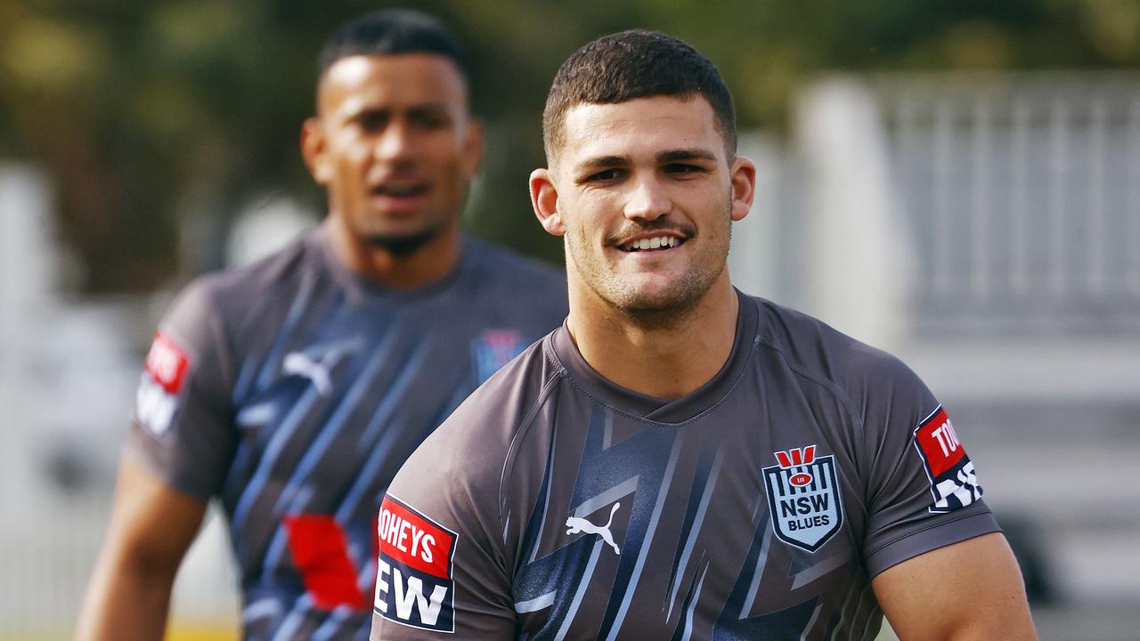 Nathan Cleary’s right boot could be the difference in the Origin opener at a ground that could prove tricky for the kickers. Picture: Sam Ruttyn