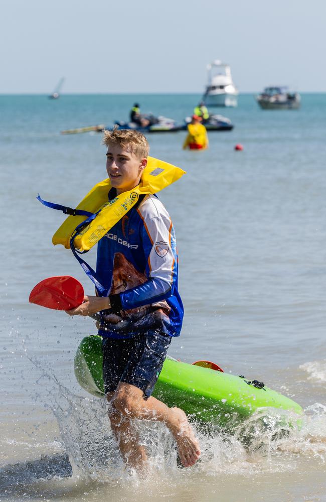 Darwin Beer Can Regatta at Mindil Beach, 2025. Picture: Pema Tamang Pakhrin