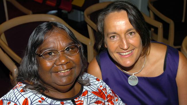 KW and Judy Lovell at the Territory Read NT Book of the Year Awards.