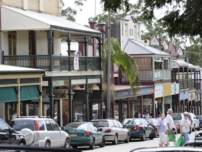 Byron Street at the heritage village of Bangalow in the Byron Shire , NSW, is bustling with antique shops, cafes and galleries. Story by Troy Snook.