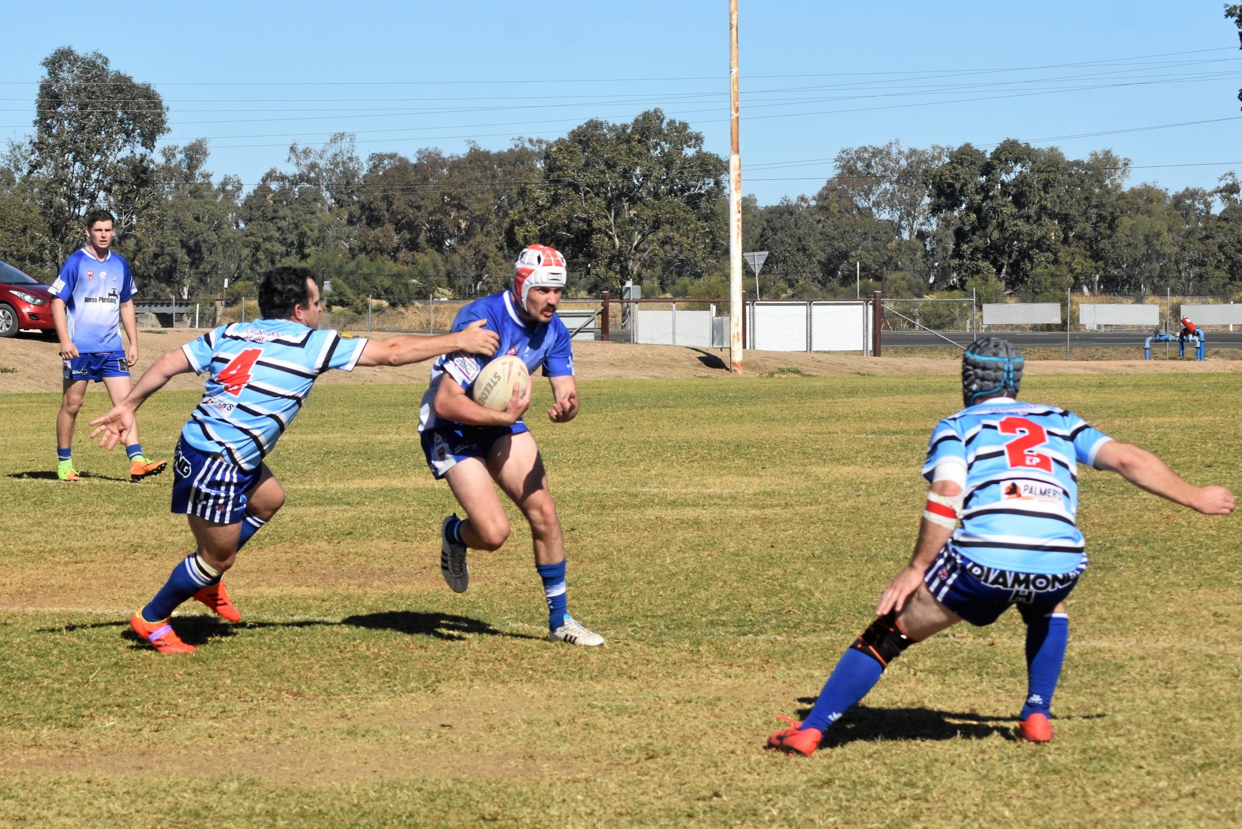 Roma Cities v Miles/Taroom/Wandoan. Reserve grade. Picture: Jorja McDonnell