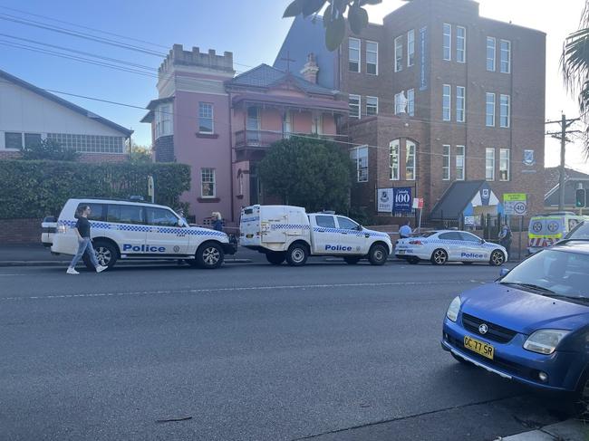 A man’s body was found near school grounds in Coogee on Monday morning. Picture: NCA NewsWire