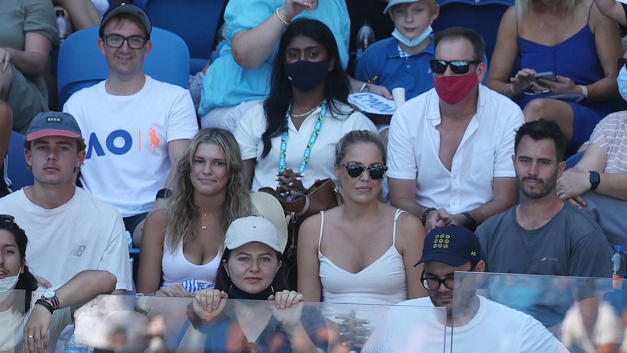 The Australian Open tennis crowd caps were discussed in the hearing.