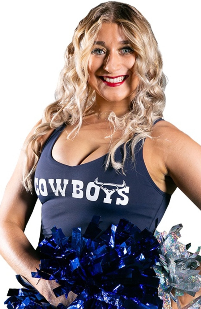 North Queensland Cowboys cheerleading squad: Kristin