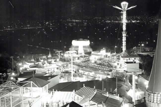 Historical Gold Coast Magic Mountain 1980s.