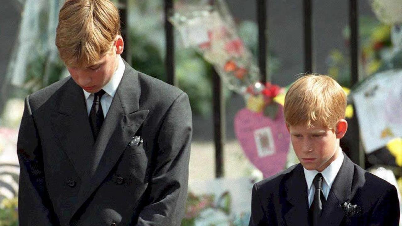 The brothers commissioned the statue of their late mother back in 2017. Picture: Adam Butler/AFP