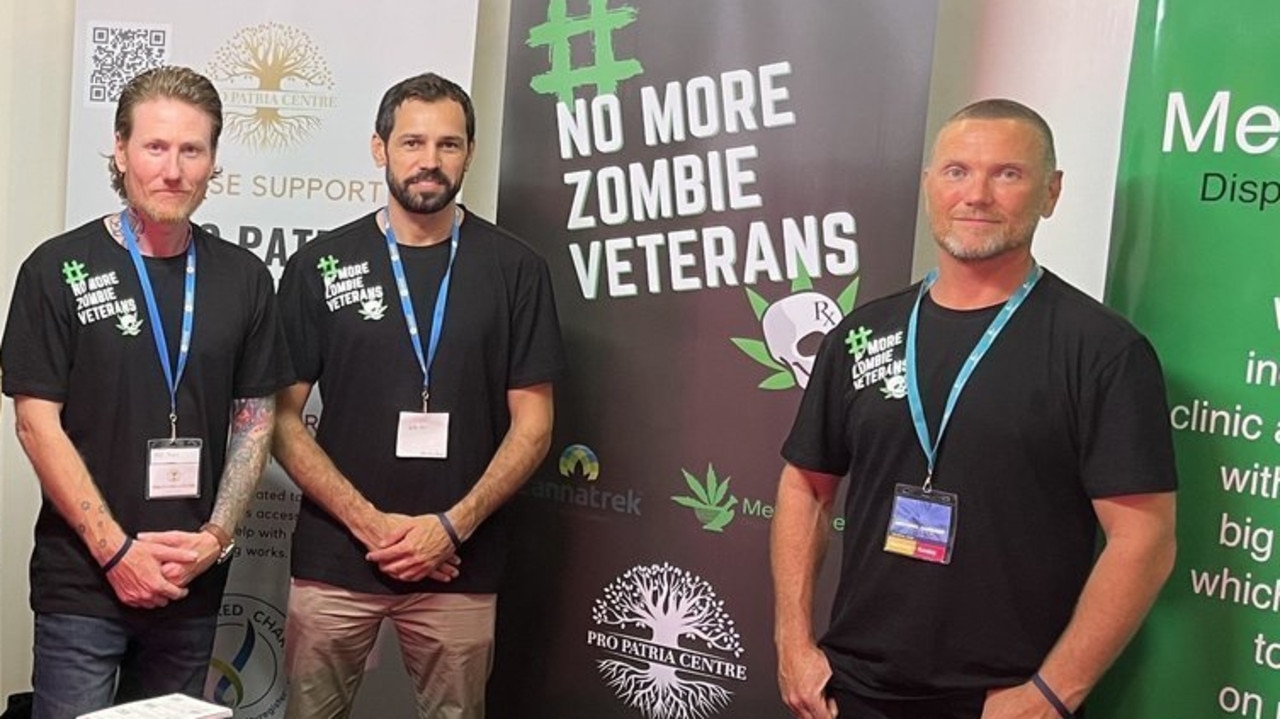 The No More Zombie Veterans campaign is being led by Iraq veteran Derek Pyrah (right).