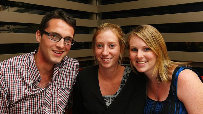 SOCIALS - The Metz is throwing its annual Australia Day long weekend party. (L-R) Alastair Horington of West Hobart, Jenna Lowe of West Hobart, Madeline Cook of Sandy Bay.