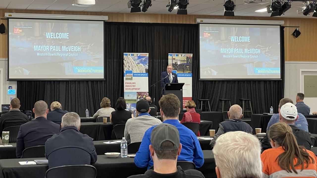 First time ever, Accelerate Manufacturing Western Downs Manufacturing Conference at Dalby Events Centre, May 2022 Picture: Emily Devon