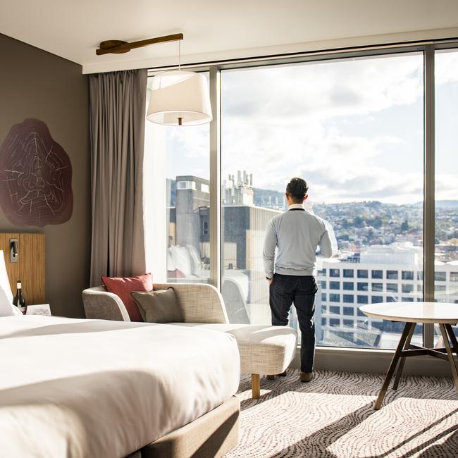 Crowne Plaza Hobart will open in July. Picture: FRANCOIS FOURIE