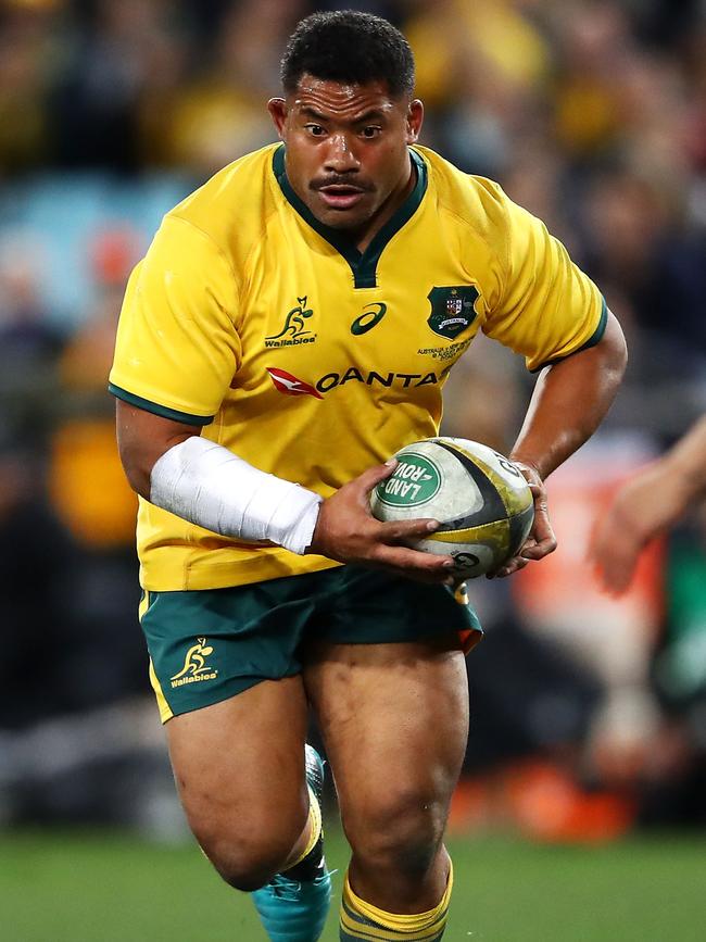 Tatafu Polota-Nau still harbours national ambitions. Picture: Getty