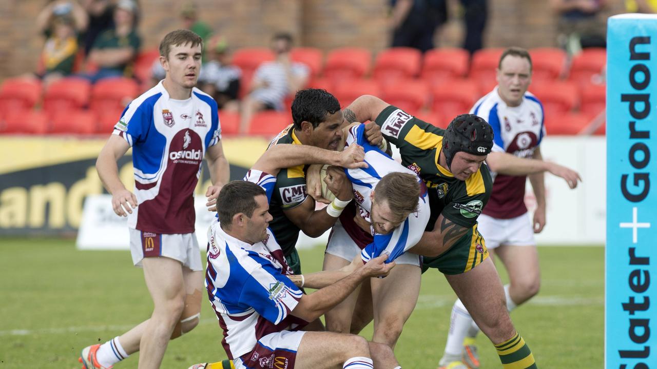 TRL Grand Final, Wattles vs Dalby Diehards. Sunday, Sep 27, 2015. Photo Nev Madsen / The Chronicle