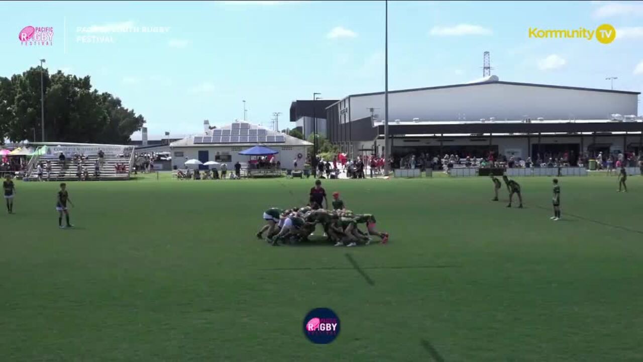 Replay: Queensland South Africa v AU Superstars (U12) - 2024 Pacific Youth Rugby Festival Day 1