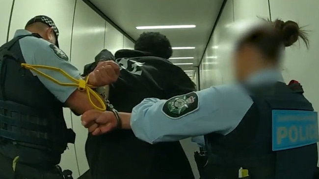 The man was allegedly intoxicated and disruptive during the international flight. Picture: Australian Federal Police.