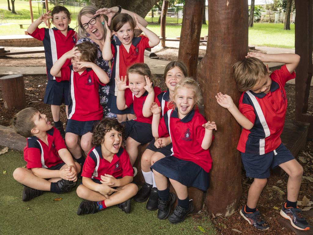 MY FIRST YEAR: Rangeville State School Prep HO, Thursday, February 8, 2024. Picture: Kevin Farmer