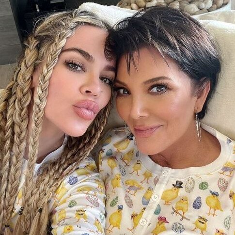 Kris Jenner took a photo with daughter Khloe Kardashian. Picture: Instagram/Kris Jenner