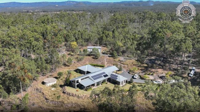 Mr Crawford was granted bail to reside at the property, with stringent conditions imposed such as reporting to police every day. Picture: Queensland Police