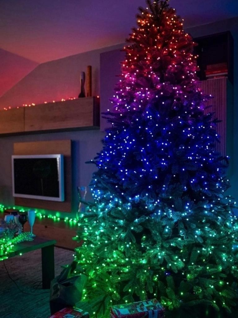 Twinkly Smart String Lights 250 RGB LEDs. Picture: Myer.