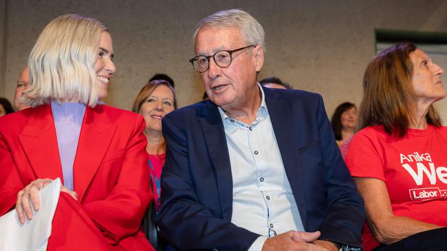 ALP national president Wayne Swan at an April party event in Brisbane. Picture: Jason Edwards/NewsWire