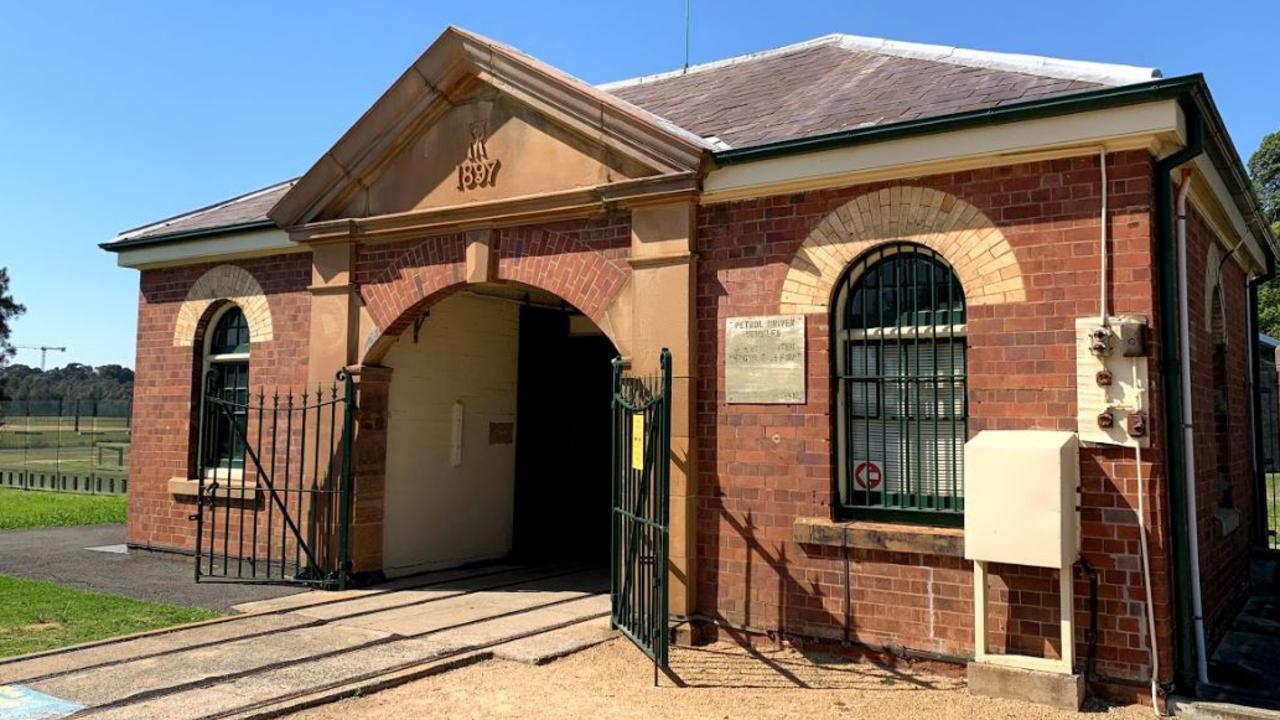 The gate house at Newington Armory at Sydney Olympic Park. Picture: Benedict Brook