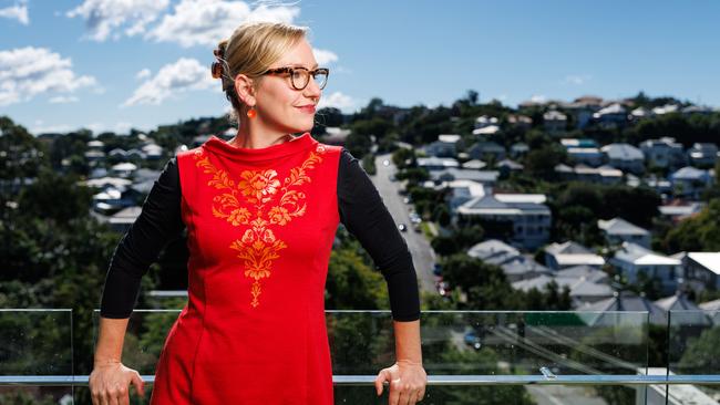 Greens leader Larissa Waters says she will ‘balance’ environment and climate, along with other social issues like housing. Picture Lachie Millard