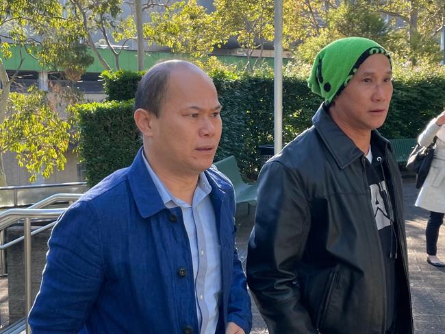 Eric Phu Soksan, 46, of Terrigal, arriving at a previous court appearance with his brother Khuon Phu. Picture: Richard Noone