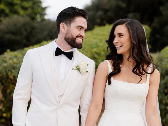 Wedding of Camille and James. Picture: Konrad at Tropical Romance & co