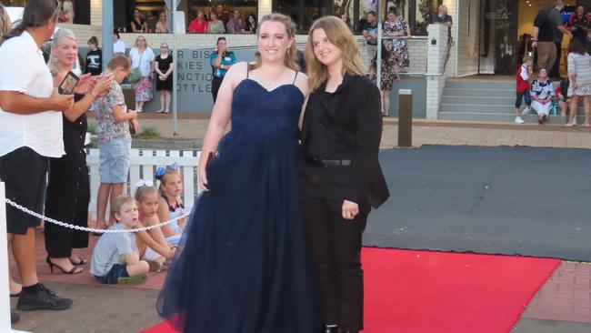 Urangan State High School students celebrating their formal.