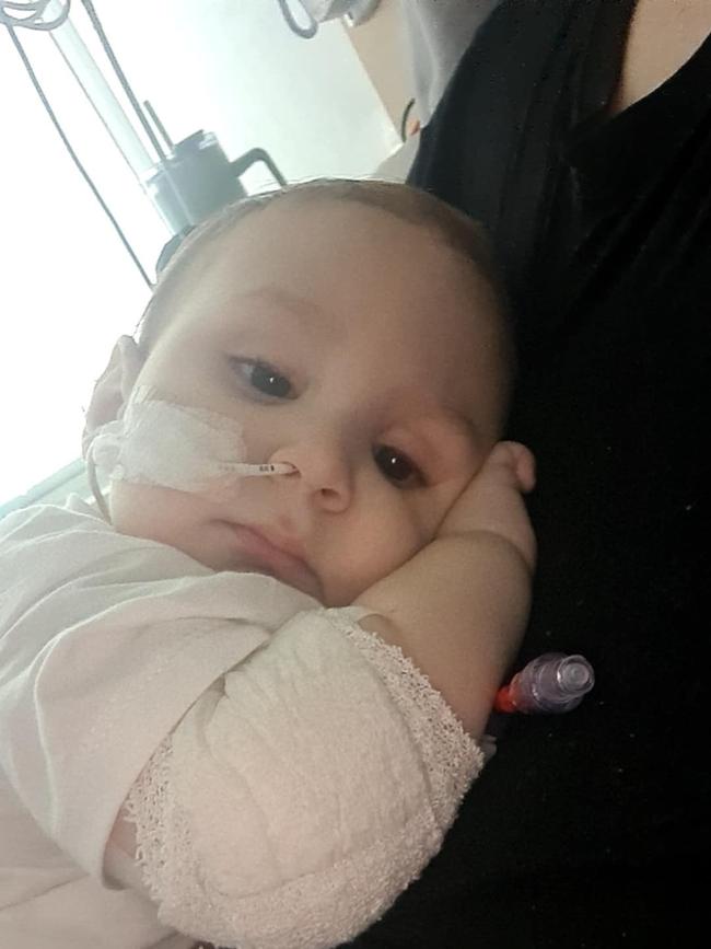 Bryson was diagnosed five weeks ago. Picture: Supplied by family