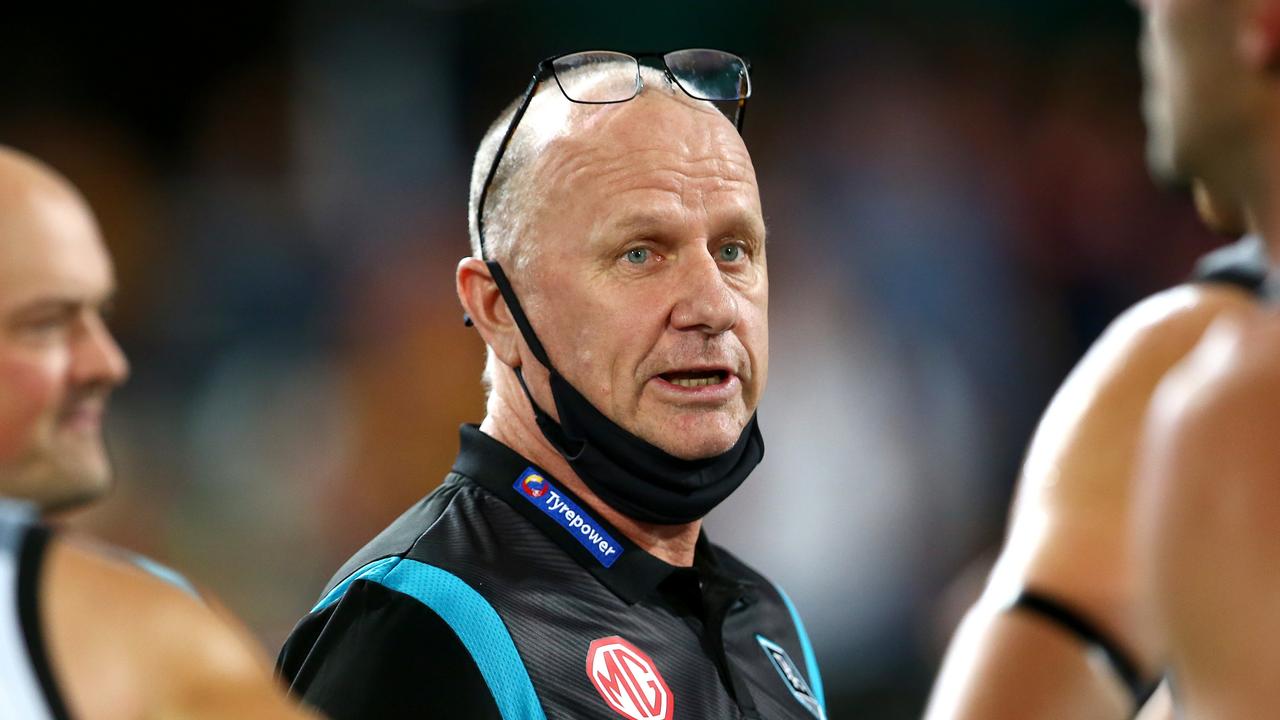 Power coach Ken Hinkley was full of praise for his side despite the defeat.