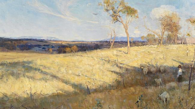 Arthur Streeton’s Golden summer, Eaglemont 1889