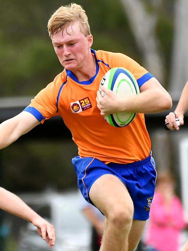 Marist College Ashgrove player Tom Howard AIC First XV rugby union between Villanova College and Marist College Ashgrove Saturday April 29, 2023. Picture, John Gass