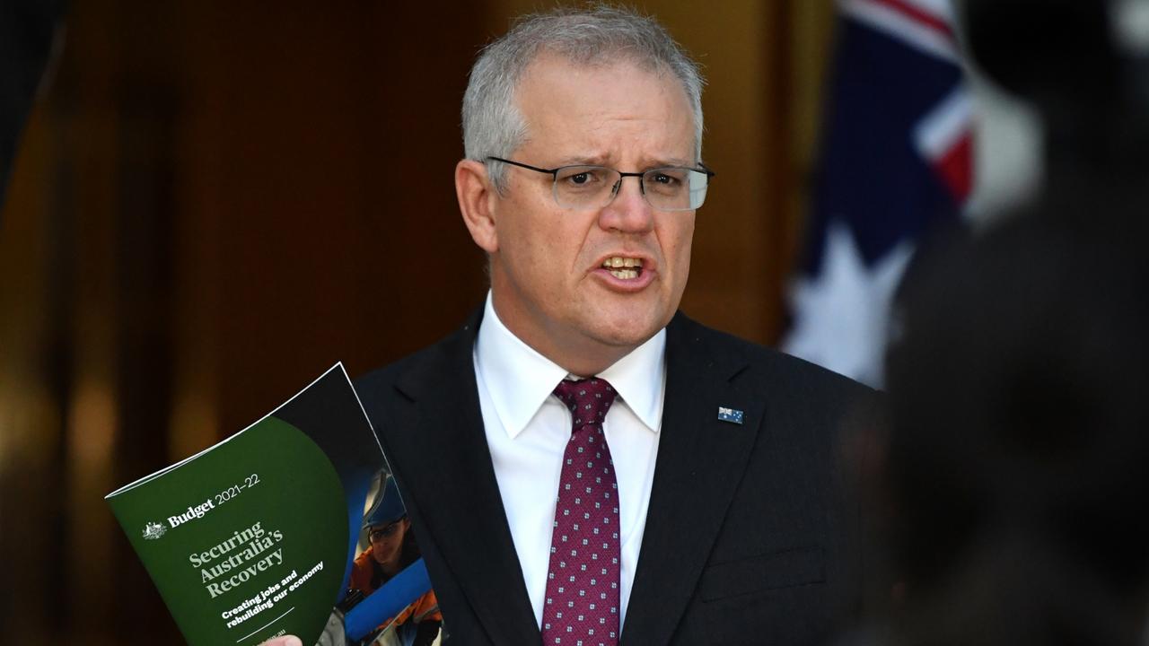 Australia’s budget bottom line has improved by about $20bn in just three months.