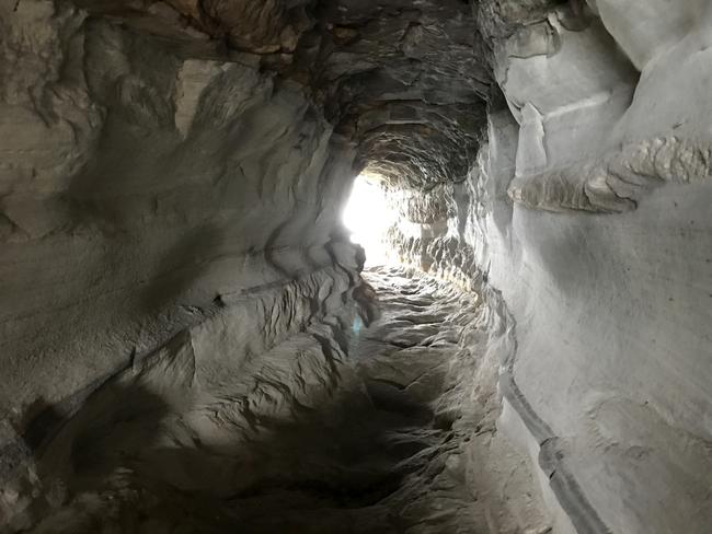 The Queenscliff tunnel looking south. Picture Manly Daily