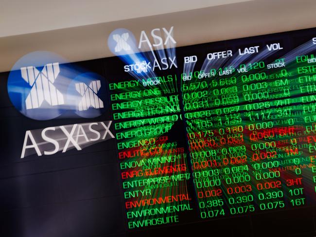 SYDNEY, AUSTRALIA - NewsWire Photos, October 29 2024. GENERIC. Stocks. Finance. Economy. Stock price ticker of the Australian Stock Exchange, ASX, at their offices on Bridge Street. Picture: NewsWire / Max Mason-Hubers