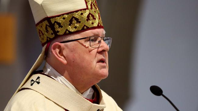 Catholic Arch Diocese of Brisbane Archbishop Mark Coleridge. Picture: David Clark