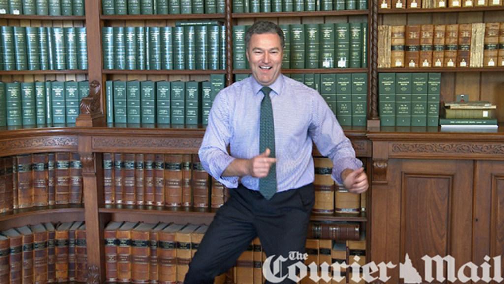 Queensland politician 'shakes it off'