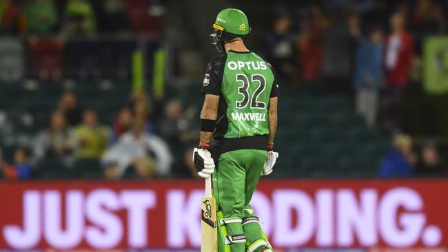 Glenn Maxwell flopped for owners. (AAP Image/Lukas Coch) 