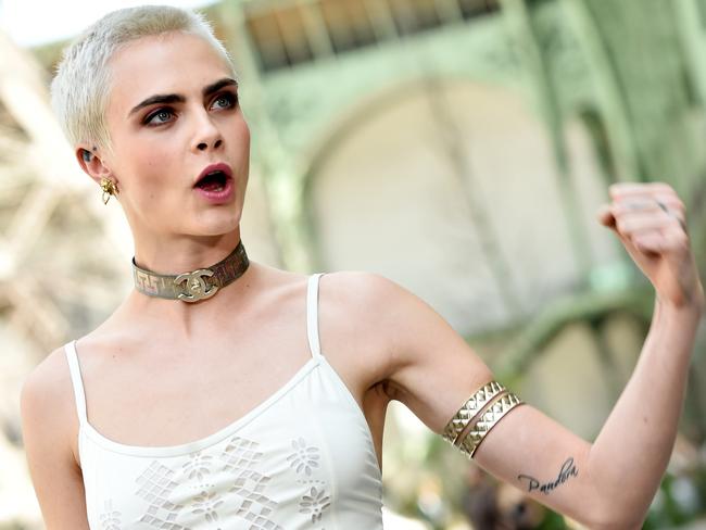 Cara Delevingne has switched from model to actress.  Picture:  Getty