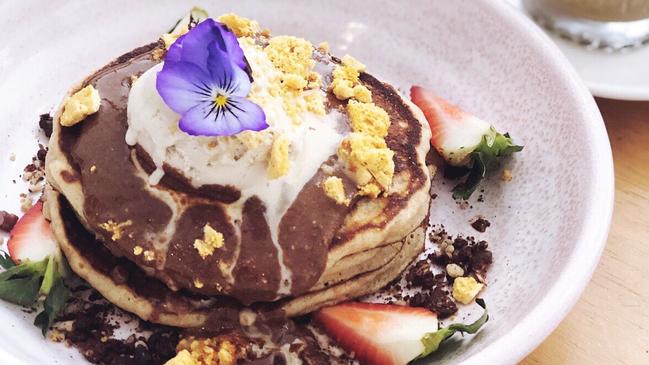 Nude Sisters pancakes for Best of the Gold Coast: vegetarian restaurants.