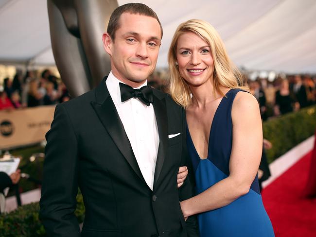 FILE - AUGUST 31: Actors Claire Danes and Hugh Dancy have welcomed their second child together. LOS ANGELES, CA - JANUARY 30:  Actress Claire Danes (R) and Hugh Dancy attend The 22nd Annual Screen Actors Guild Awards at The Shrine Auditorium on January 30, 2016 in Los Angeles, California. 25650_018  (Photo by Christopher Polk/Getty Images for Turner)