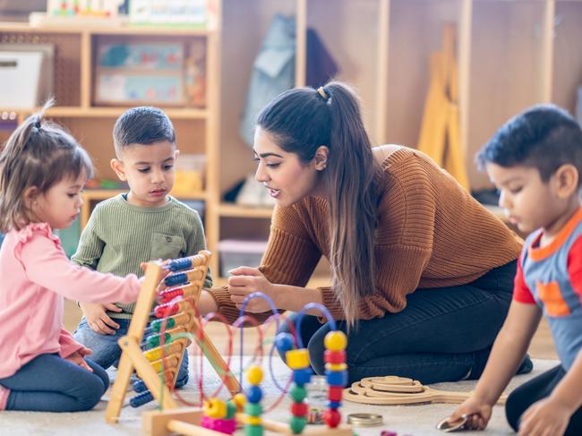 Generic Childcare photo, Kids playing, Kindergarten, Picture: Getty Images,