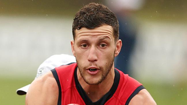 Sam Menegola has had little influence for the Cats in the opening two rounds,